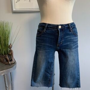 Articles of Society cut-off shorts